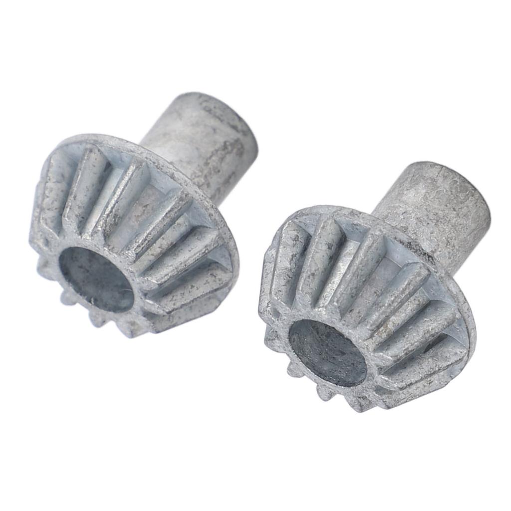 2Pcs RC Car Metal Bevel Gear Zinc Alloy 12T Metal Bevel Gear Replacement RC Parts for WLtoys 124008