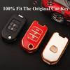 New Car Flip Key Case Full Cover for Honda Civic HRV HR-V CRV XRV CR-V Crider Odyssey Pilot Fit Accord Shell Protector Accessories