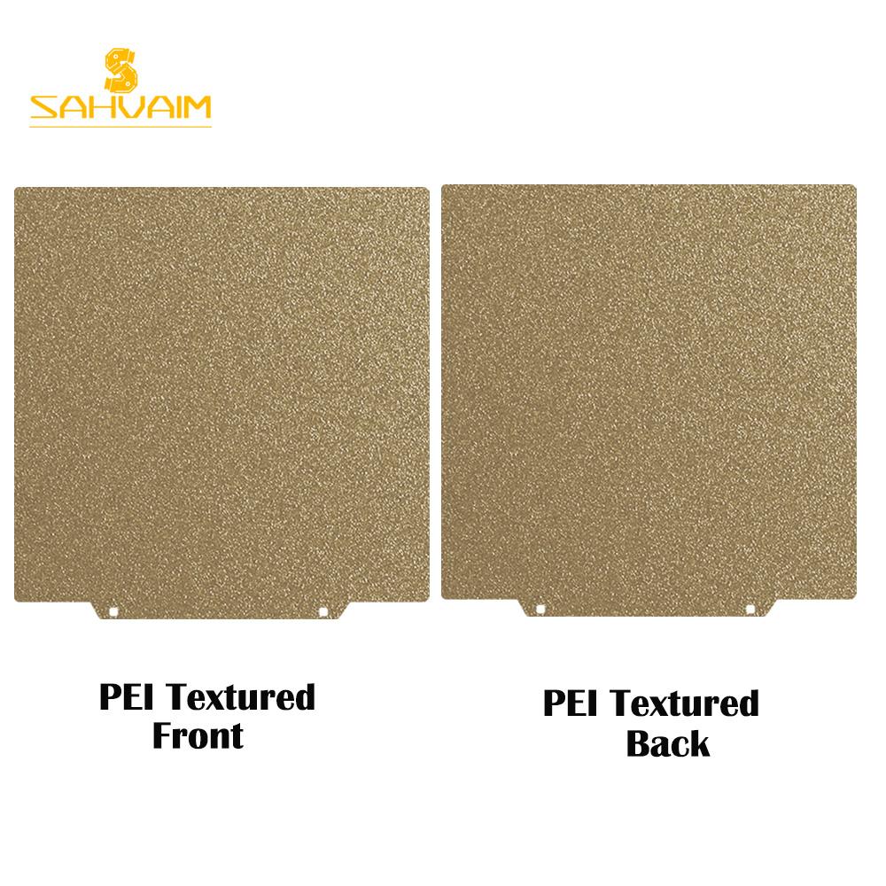 PEI Magnetic Build Plate Textured Pei 235x235 Smooth For Flashforge Adventurer 5m Elegoo Neptune 4 Pro Ender 3 Accessories Bed
