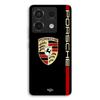 Чехол Для Xiaomi Redmi Note 13 Pro 5g Логотип PORSCHE красный и золотой черный фон Maniacase