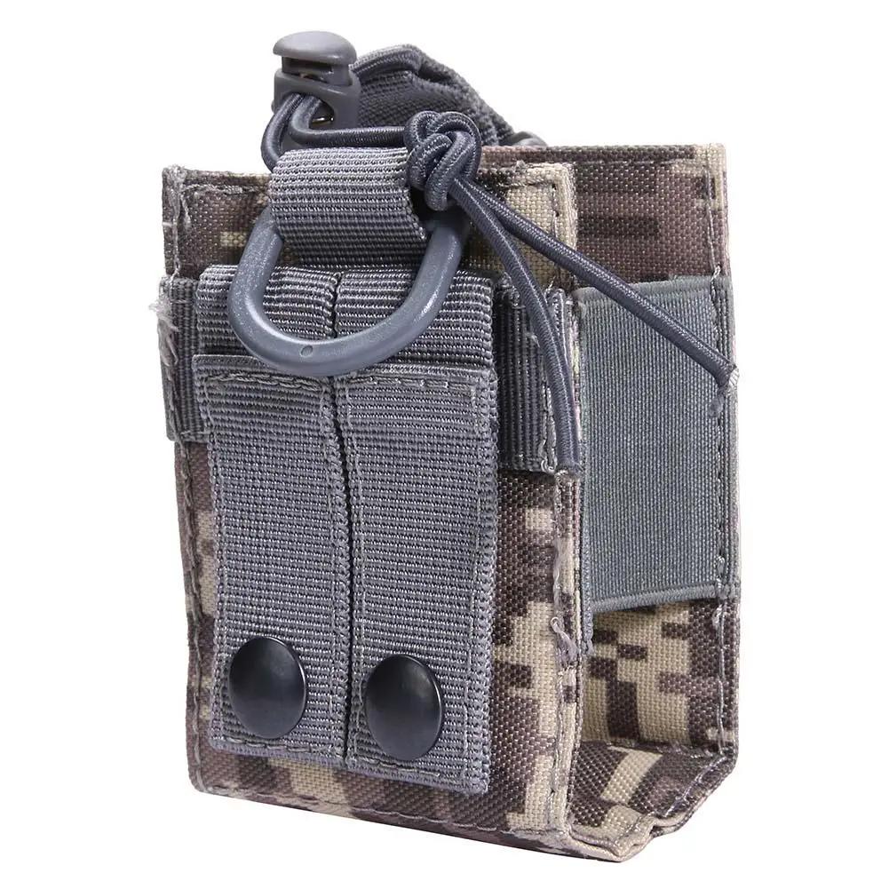 20D Walkie Talkie Bag Case Holder for Kenwood BaoFeng UV-5R BF-888S 1000D Tactical Molle Radio Walkie Talkie Pouch Waist Bag
