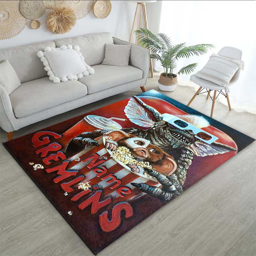 Warner (9) Customize your name rug, office chair cushion, home bedroom living room gift.