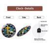 12 Inch Round Wall Clock A Harmonious Blend of Reliable Engineering and Beauty