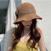 Hat Female Summer Straw Hat Sun Hat Bucket Hat Sun Hat Bow Sun Hat Leisure Beach Outdoor