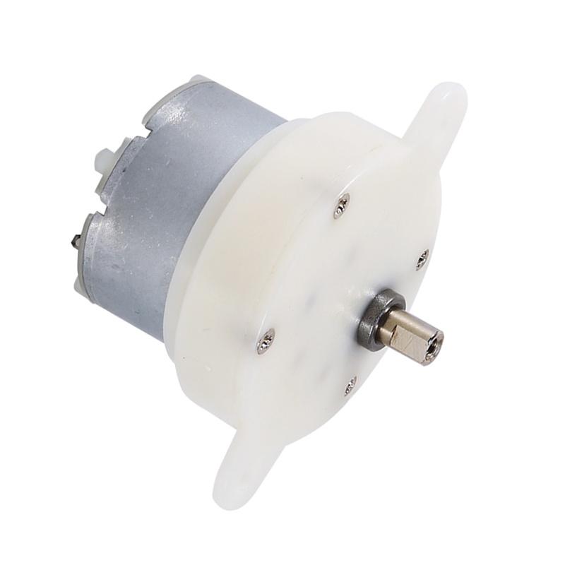 High Torque 12v DC Motor Slow Speed Electric Motor/Gearbox 3RPM 4mm Shaft Diameter Micro Motor
