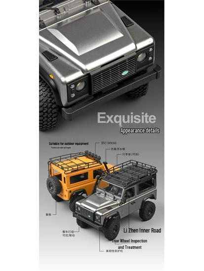 99S Внедорожник с дистанционным управлением: Симуляция бездорожья 4WD Радиоуправляемая модель