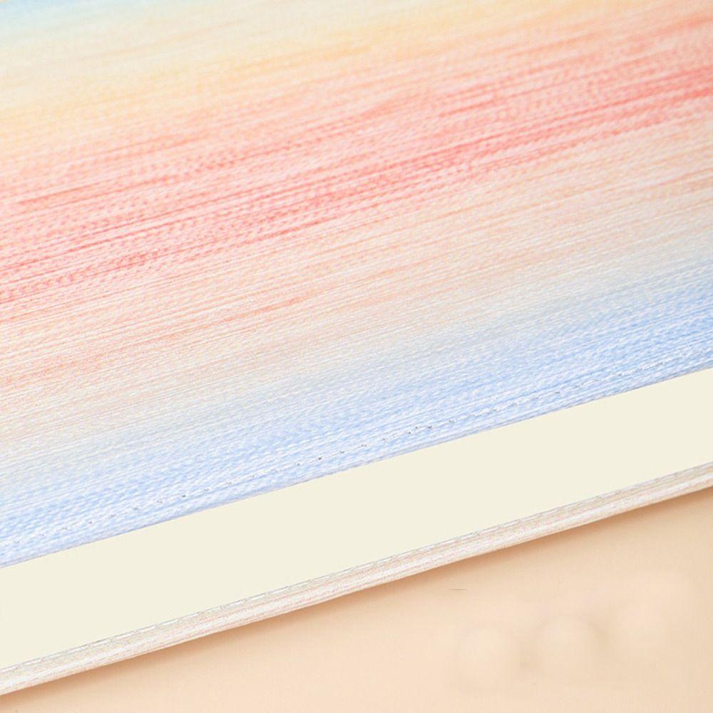 Soft Gradient Color Journal Premium A5 Notebook Back To School Supplies Soft Cover Notebook School