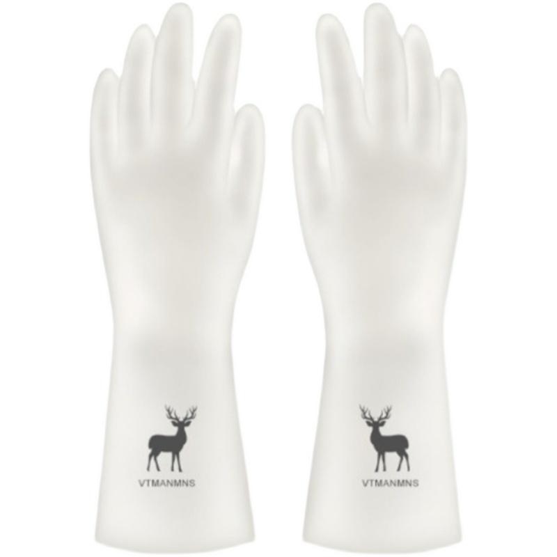 Водонепроницаемые перчатки для уборки по дому, латексные перчатки для чистки кухни, стирки, мытья посуды, износостойкие резиновые перчатки