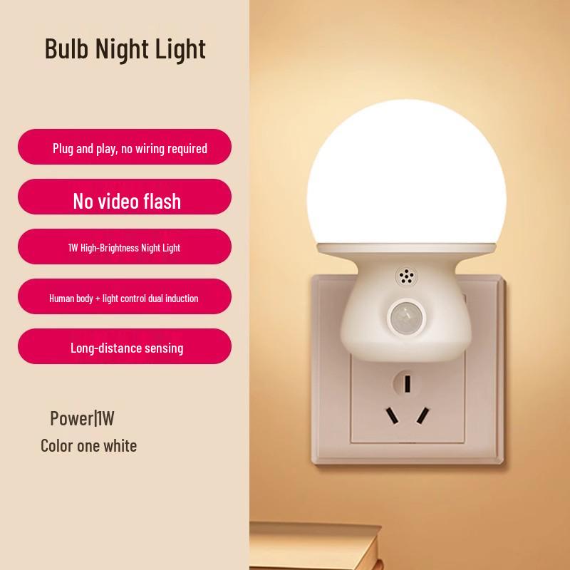 Smart Voice-Controlled Eye-Protecting Night Light with Remote and Wake-Up Feature for Energy-Saving Bedroom Ambiance.