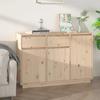 Buffet 110X34X75 Cm Solid Pine Wood