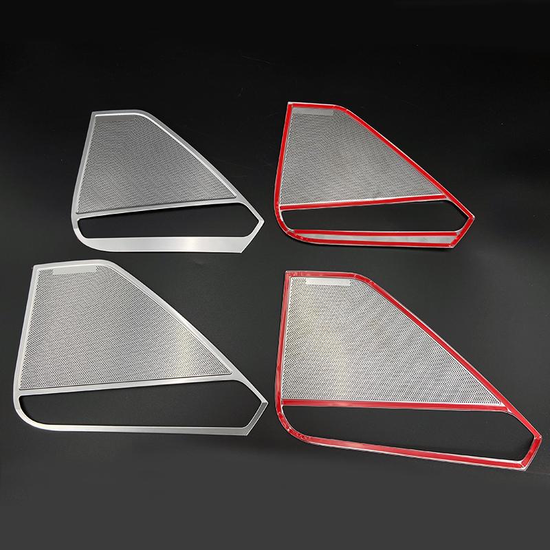 Для Volkswagen Tiguan MK2 2017-крышка громкоговорителя межкомнатная дверь крышка динамика отделка звук украшения литье автомобиля