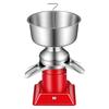Electric Milk Cream Separator, 60L/H Output 10500RPM Milk Cream Centrifugal Separator, 304 Stainless Steel Goat Cow Milk Skimmer Separating Machine