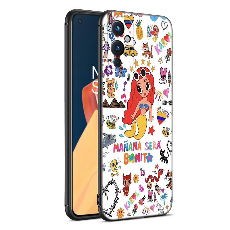 Karol G Mañana Será Bonito Черный чехол для телефона для OnePlus 9 10 11 12 ACE 2V Pro 9RT 10T 10R Nord CE 2 3 Lite N10 N20 N30 5G