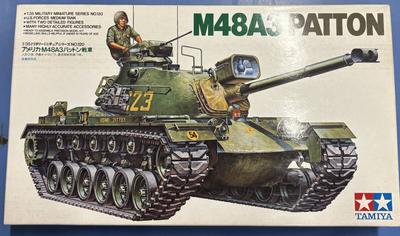 Tamiya Серия военных миниатюр 120 Танк Patton Армии США 1/35 Нет. M-48A
