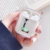 Чехол для AirPods с тропическими листьями и 26 буквами алфавита для Apple Airpods 3 Pro, защитный чехол для гарнитуры, прозрачный чехол для зарядки