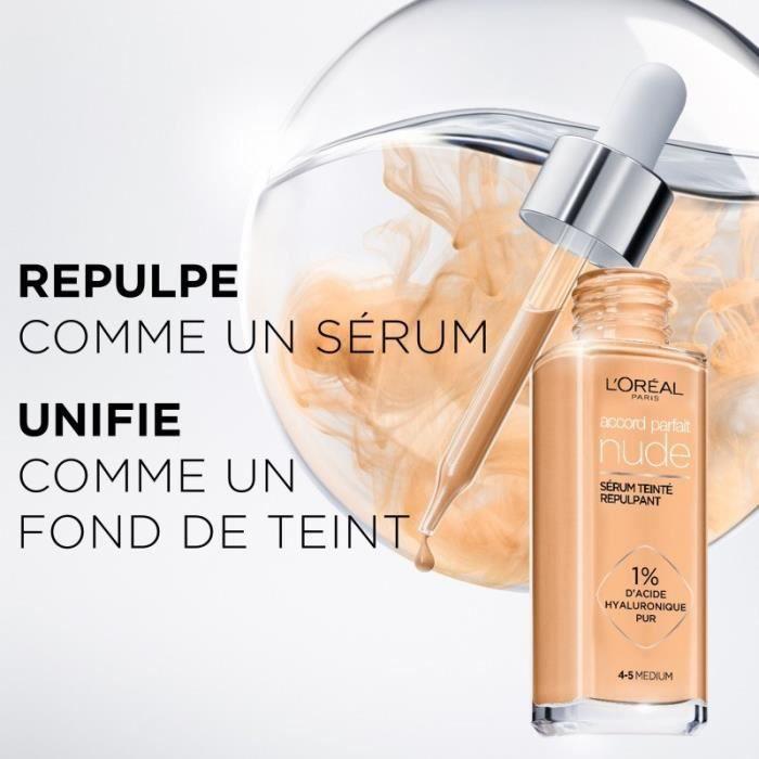 L'Oréal Paris Accord Parfait Sérum teinté repulpant 2-3 Light