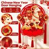 Red Tassel Spring Couplet 3D Fu Hanging Ornament Gifts Goat Decoration  Chinese New Year