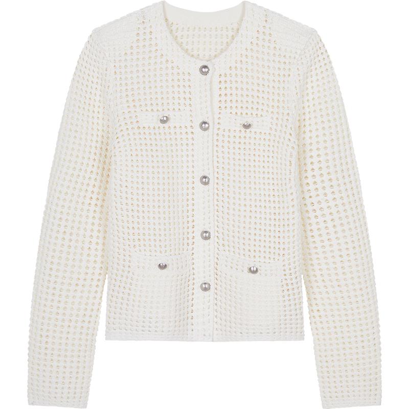 JNBY 2025 Spring Round Neck Knit Sweater
