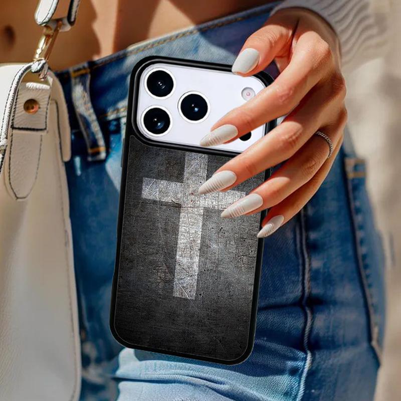 Bible Jesus Christ Christian Cross Phone Case For iPhone 17 Air 14 15 13 12 Max Cover For Apple 16 16e 11 Pro Max Plus