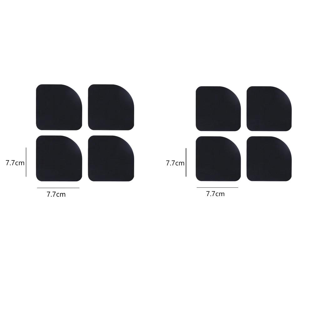4-8pcs Rubber Pads For Chair Legs Anti Slip Mat Bumper Damper Silent Quality Square Self Adhesive Table Feet Protector Hardware