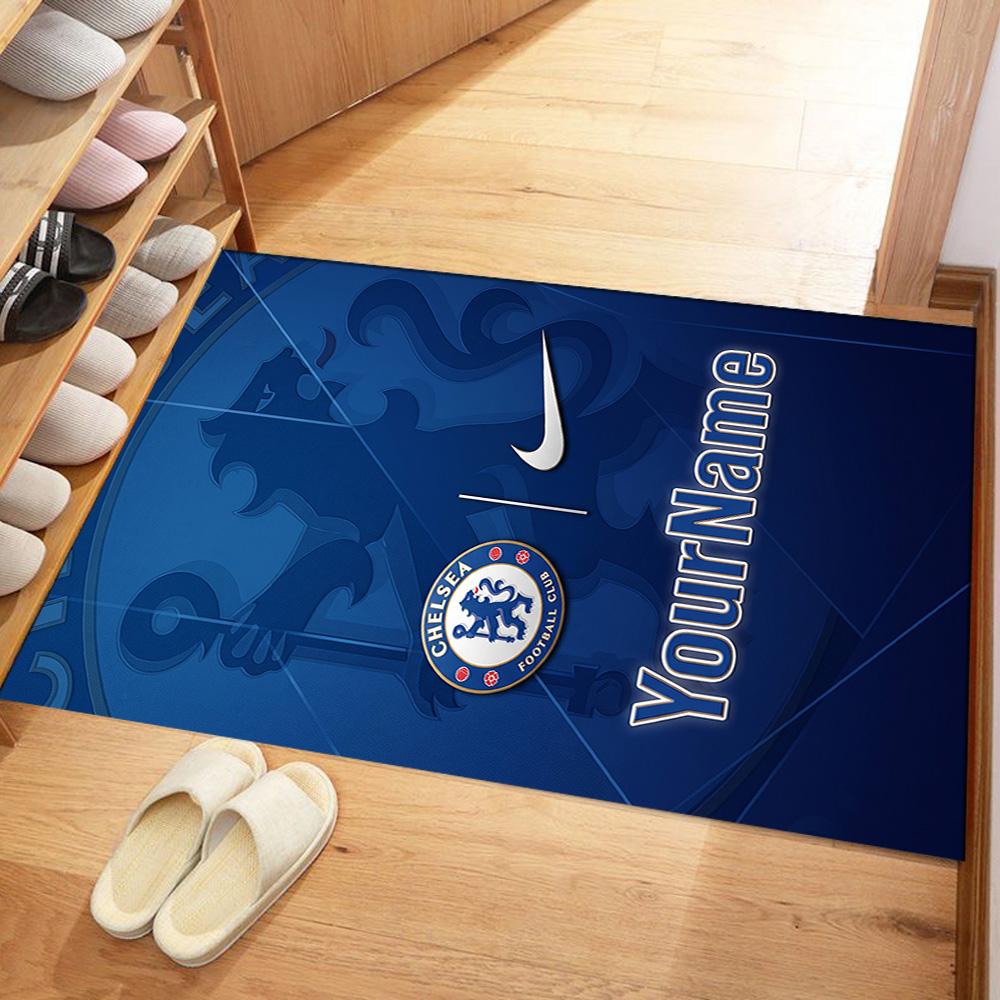 Chelsea Customize Your Name Carpet Perfect for Entryway Hallway Study room Dining Room Anti-slip Rug Anime Office Decor Gift for Festivals