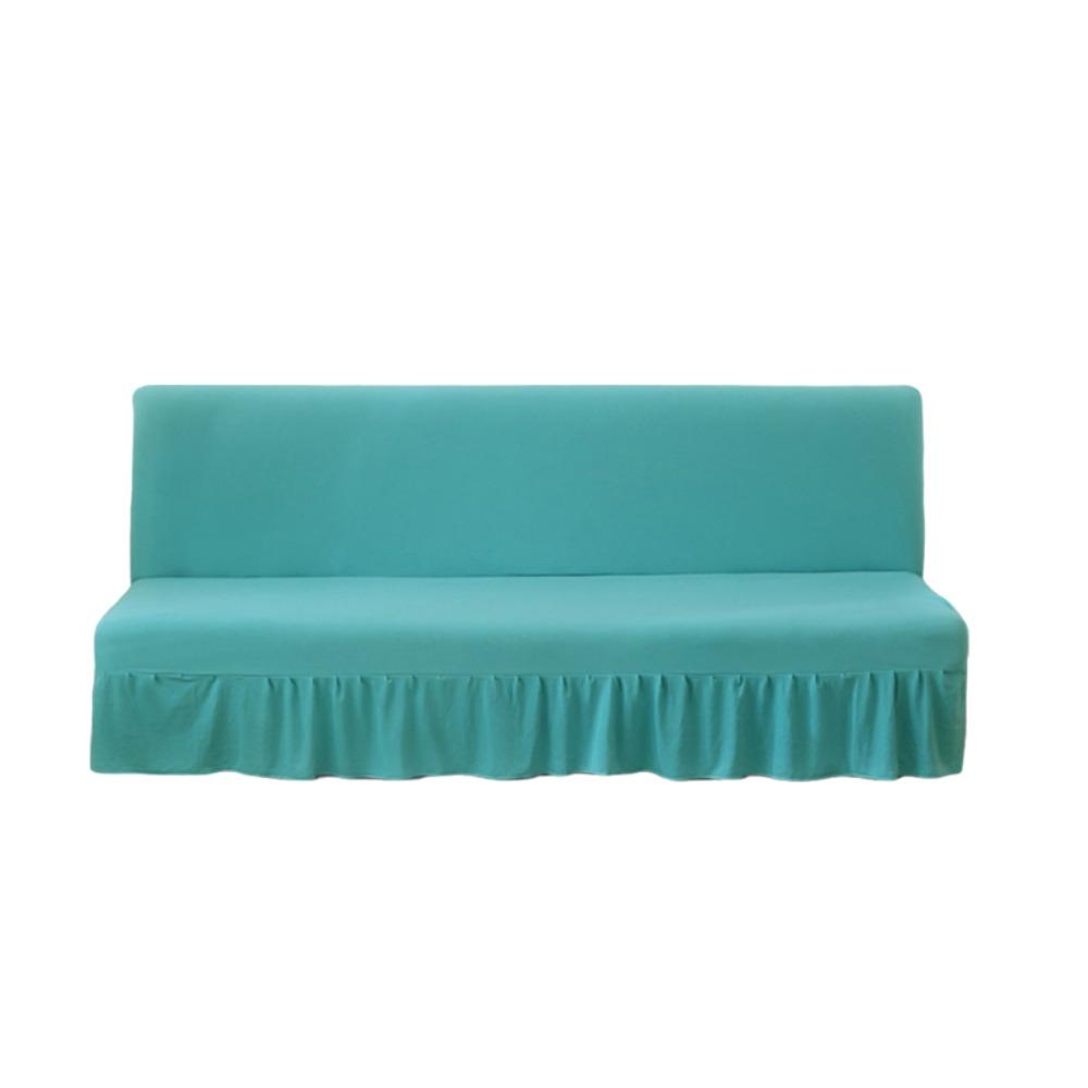 Elastic Folding Sofa Bed Cover with Skirt Sofa Slipcover Universal Couch Cover Living Room