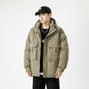 Winter Thickened Men's Hooded Jacket Youth Large Size Japanese Workwear Cotton Jacket