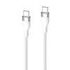 AXYO Type-C Cable 20cm To PD Compatible Nylon Knitting 3A 65W Max Fast Charging Data Transfer Short Compatible with Type-C Port Devices USB-C 0.2m