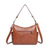 Small Square Bag Women's Soft Leather Handbag Shoulder Crossbody Bag Mother Bag