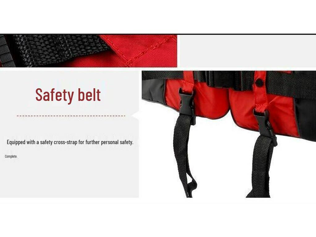 Спасательный жилет для морской жизни с высокой плавучестью - Портативный жилет для снорклинга и рыбалки для выживания на воде.