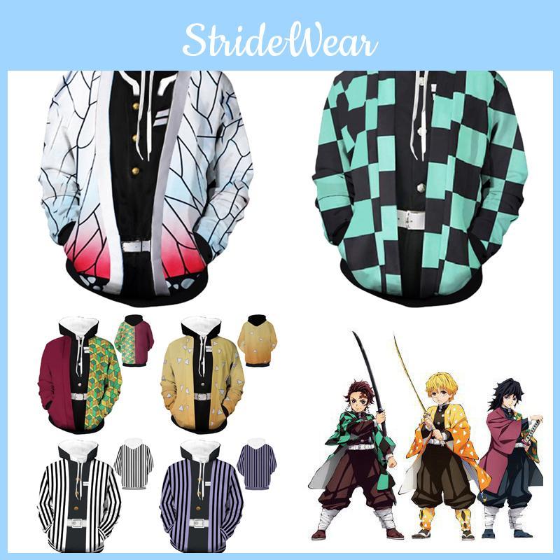 Худи 3D Slayer Kimetsu No Yaiba из удобного мягкого материала**