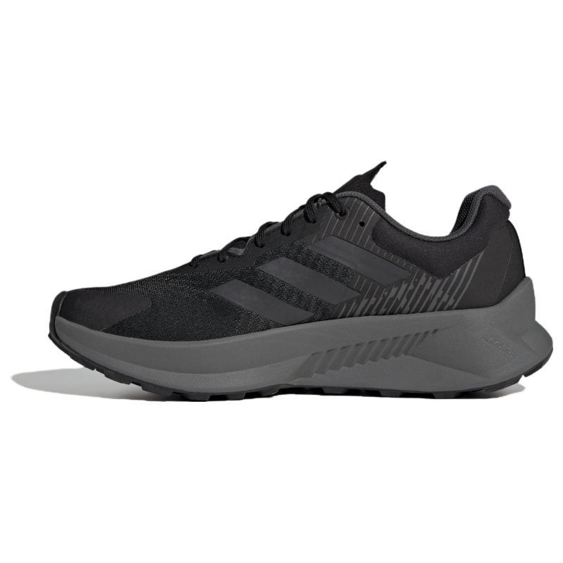 Adidas Terrex Soulstride Flow Gore Tex Core Black Grey Impact Orange Sneakers ID6714