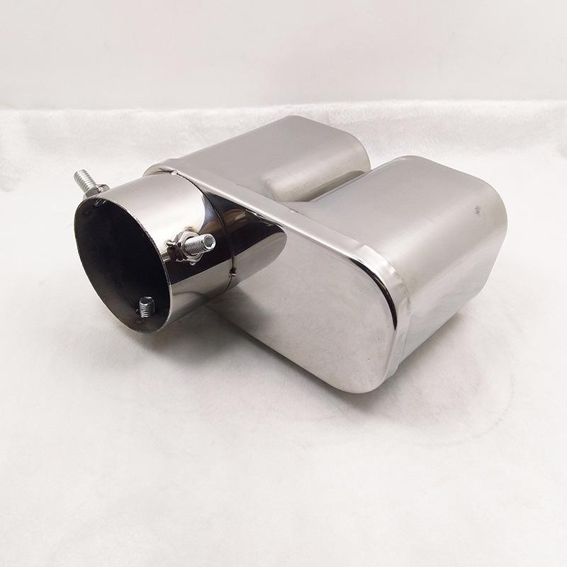 Глушитель выхлопной трубы из нержавеющей стали с двумя выходами для RAV4