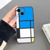 M-Mondrians Phone Case For Iphone 17 Air 15 Pro Max 14 Pro 16 Plus 12 13 11 Xr X Xs 8 7 Plus Back Cover
