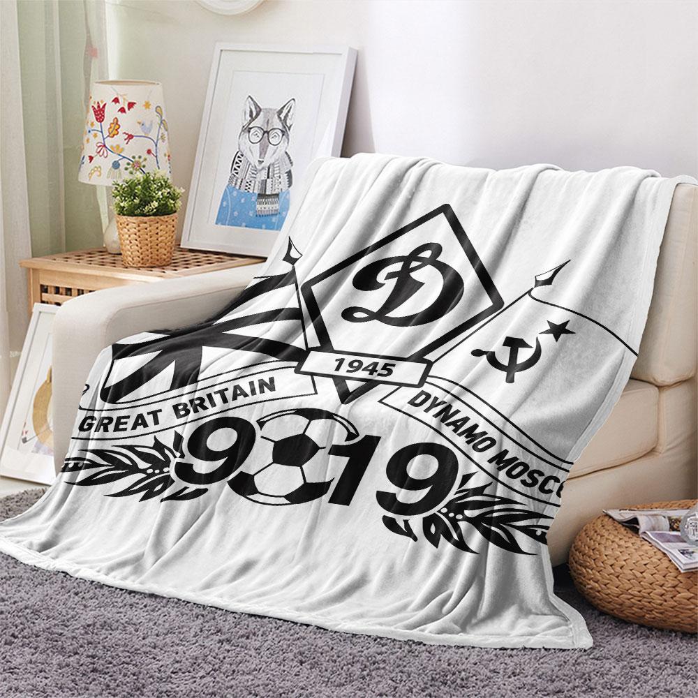 1PC Dynamo Moscow Spirit Blanket, High quality Comfortable for All Seasons, Home Decor, Warmth and Comfort