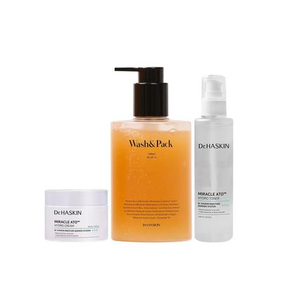 Даха Сет 2 (Скин Субдуджи) Wash & Pack 300 мл, Гидро-крем 50 мл, Спрей для лица 100 мл