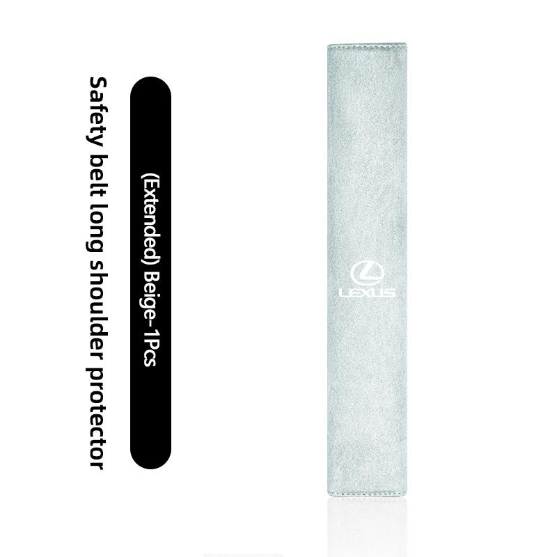 csdmuw1 Car Seat Belt Cover Adjustable Shoulder Pad Interior Accessories For Lexus GS IS LS500h ES260 ES300h RX350h NX260 UX260 LM LC RZ