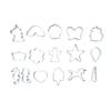 Bucket of 16 Steel Cookie Cutters - Fairytal - Scrapcooking