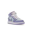 Air Jordan 1 Mid PS Purple Pulse Glacier Blue Kids Sneakers Arctic-Punch 640734-500