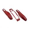 Fits Porsche Key Shell: Bordeaux Red for Cayenne, Macan, 911, Panamera, 718, Taycan