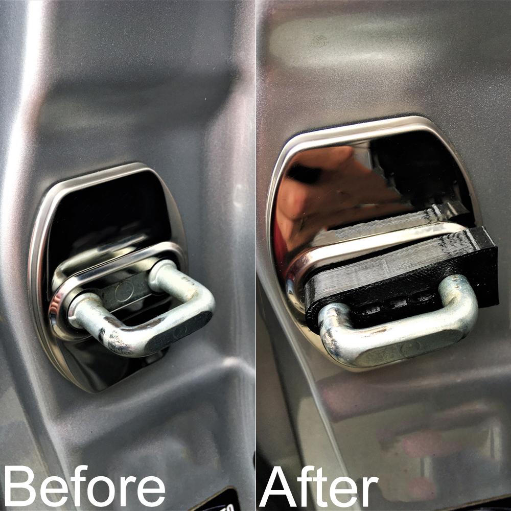 Для Toyota RAV4 XA30 2001-2018 Land Cruiser Prado J150 Camry XV50 Демпфер дверного замка, буфер, амортизирующее демпфирование