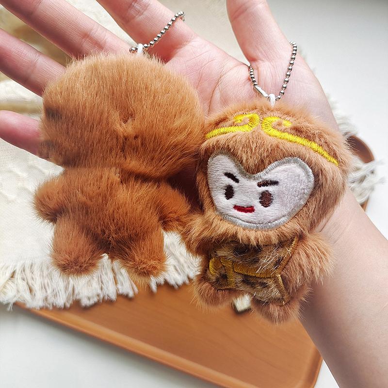 Мультяшная плюшевая кукла Укун брелок милый мягкий кулон брелок для ключей рюкзак украшения аксессуары подарки на день рождения