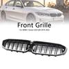 Double Slat Black Kidney Grille 51138072085 Fit BMW 3 Series G20 2019-2022