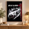 Nissan Nismo Diamond Painting Kit 5D Full Drill DIY Diamond Mosaic Wall Art Home Decor