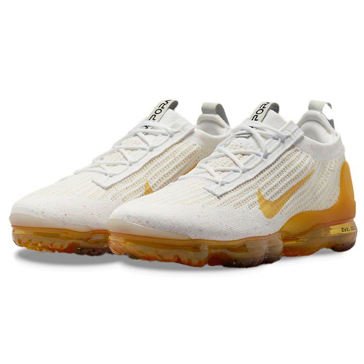 Nike Air Vapormax 2021 Flyknit SE Frank Rudy Мужские кроссовки White Lemon-Wash Summit-White DQ8963-100