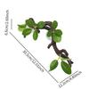 Reptile Corner Branch Decorative Reptiles Plants for Lizard Aquarium Crab