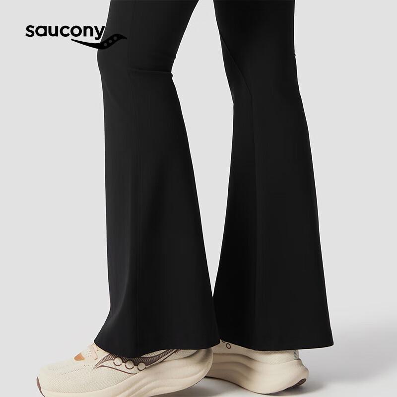 Saucony Women's High-Waist Flare Knit Pants