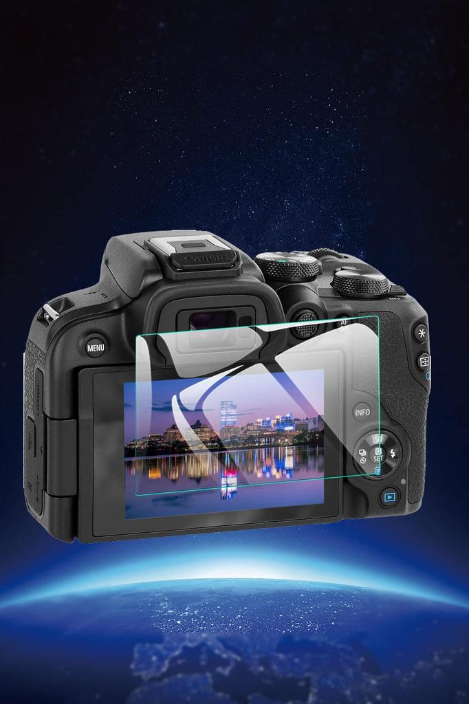 EternalStars Camera Screen Protector with 9H Full for Canon EOS R10 3-Piece Hardness, Coverage,