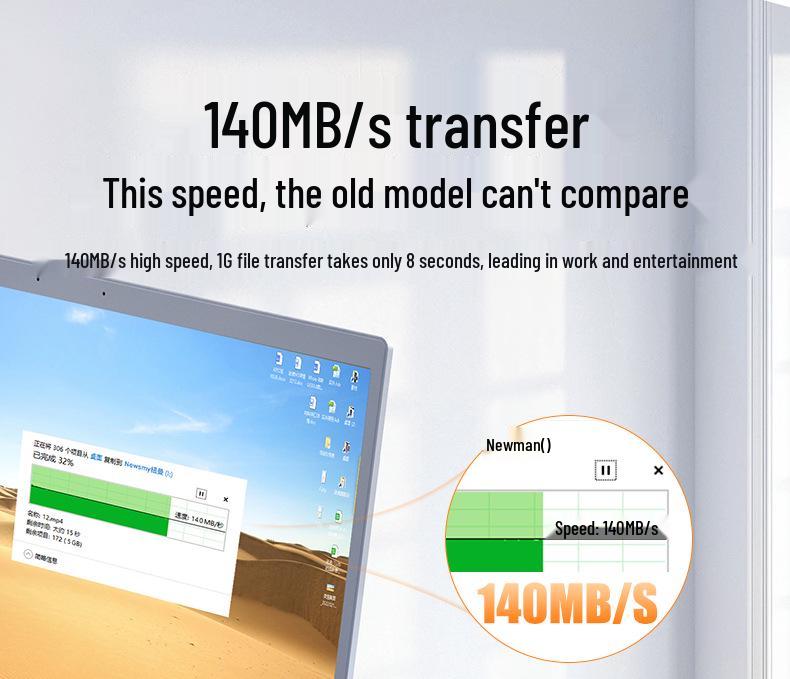 Newman Mingyue Высокоскоростной портативный внешний жесткий диск USB 3.2 1 ТБ/500 ГБ для ПК и телефона