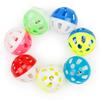 KUCHI Pet Cat Toy Bell Ball Colorful Plastic Hollow Cat Sound Interactive Toy Pet Supplies